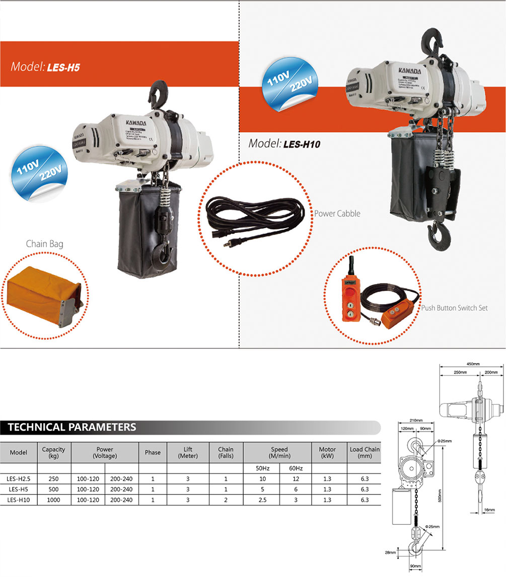 Electric chain hoist